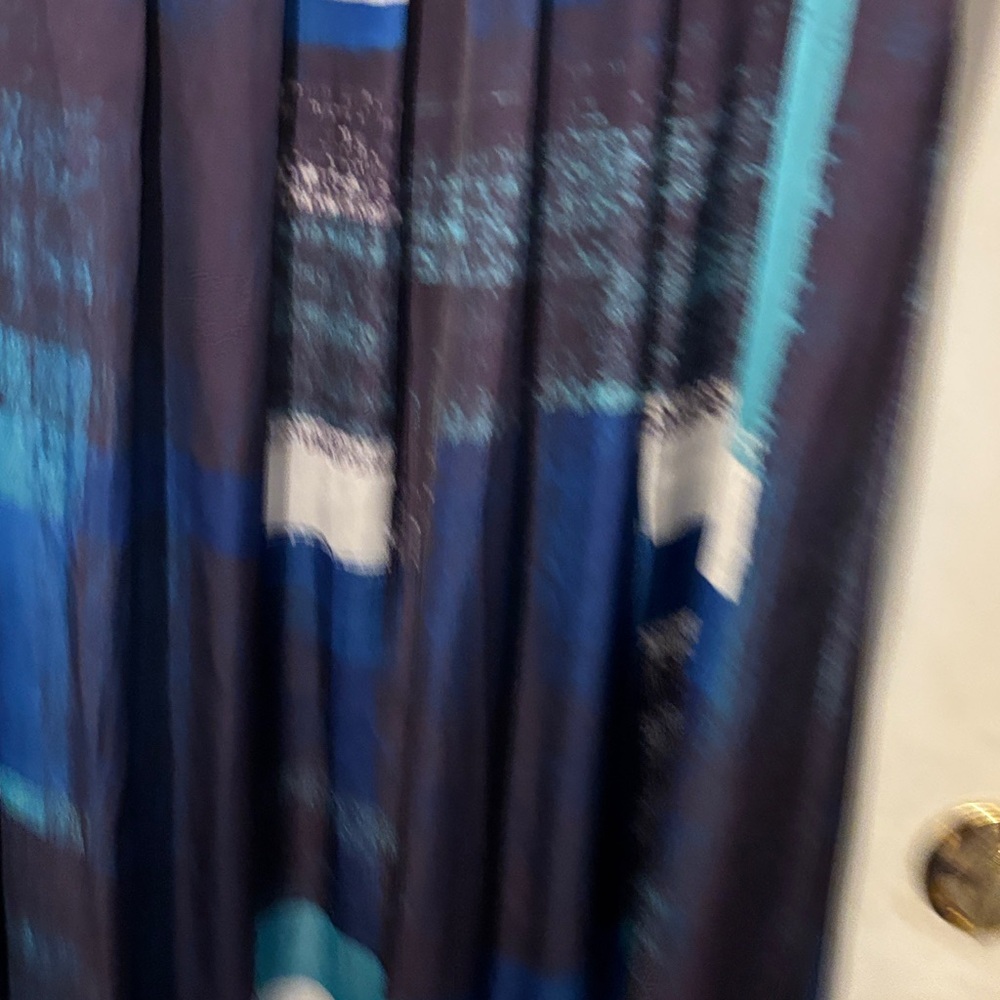 Ann Taylor Blue and White Maxi Dress -NWOT - Picture 4 of 7